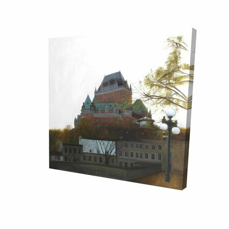 FONDO 16 x 16 in. Le Chgteau De Frontenac In Autumn-Print on Canvas FO2790311